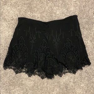 Forever 21 - Shorts - Lace - Black - Size M